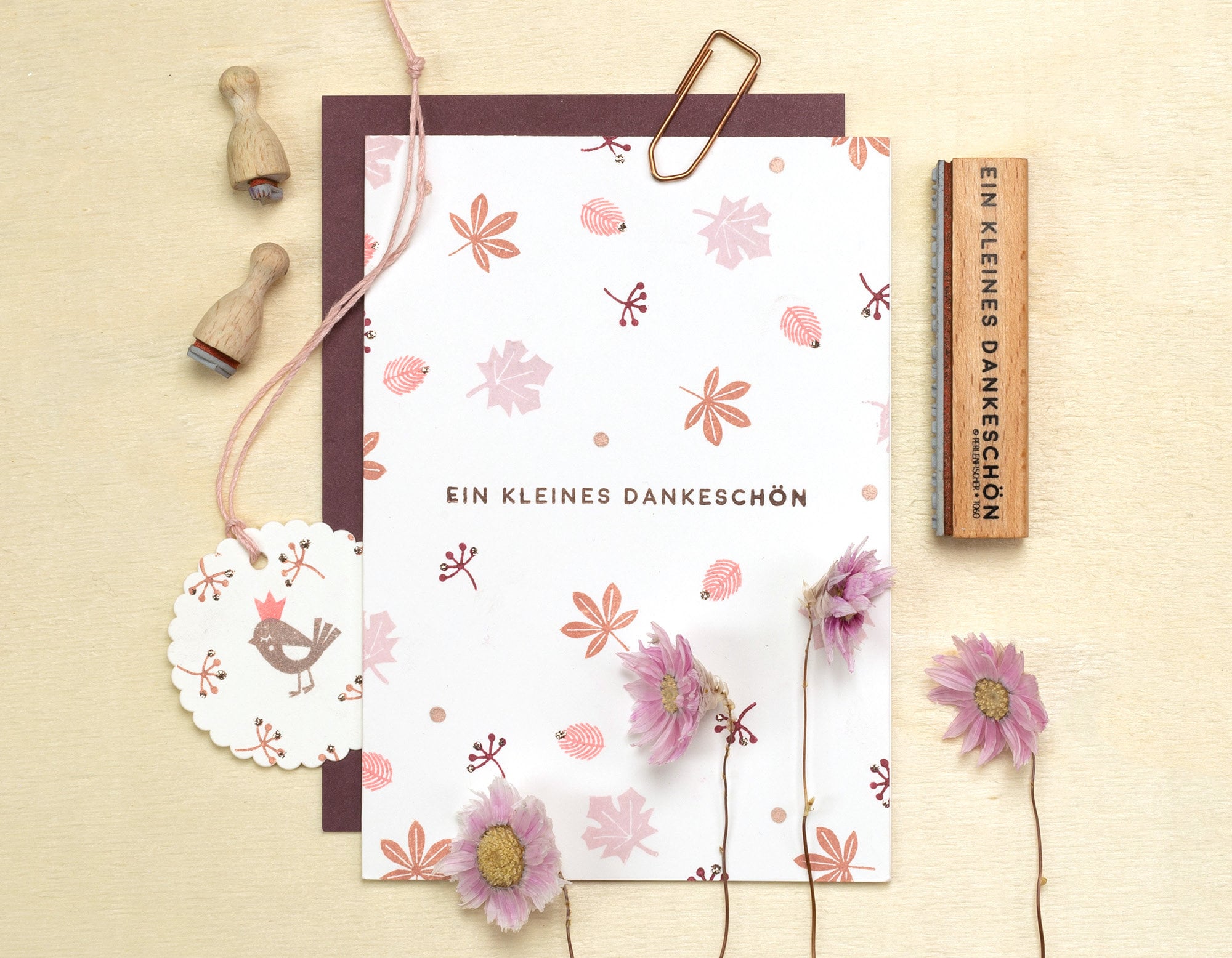 Stamp | Ein Kleines Dankeschön - Etsy, image size:2000x1556