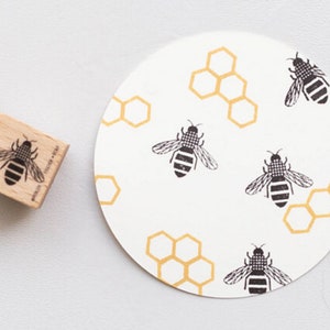 Stamp Biene Bee image 1