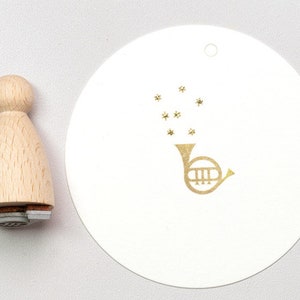 Stempel Horn Bugle Bild 1