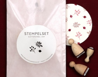 Juego de sellos | Hojas tropicales