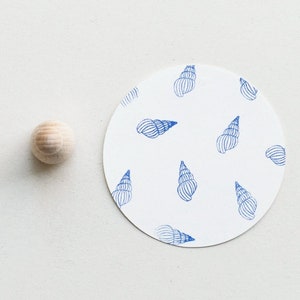 Stamp | Muschel Streifen | Shell stripes