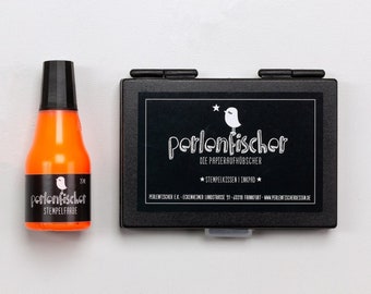 Stempelkissen Set | Neon Orange