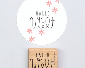 Stamp | Hallo Welt