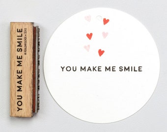 Stamp | You make me smile
