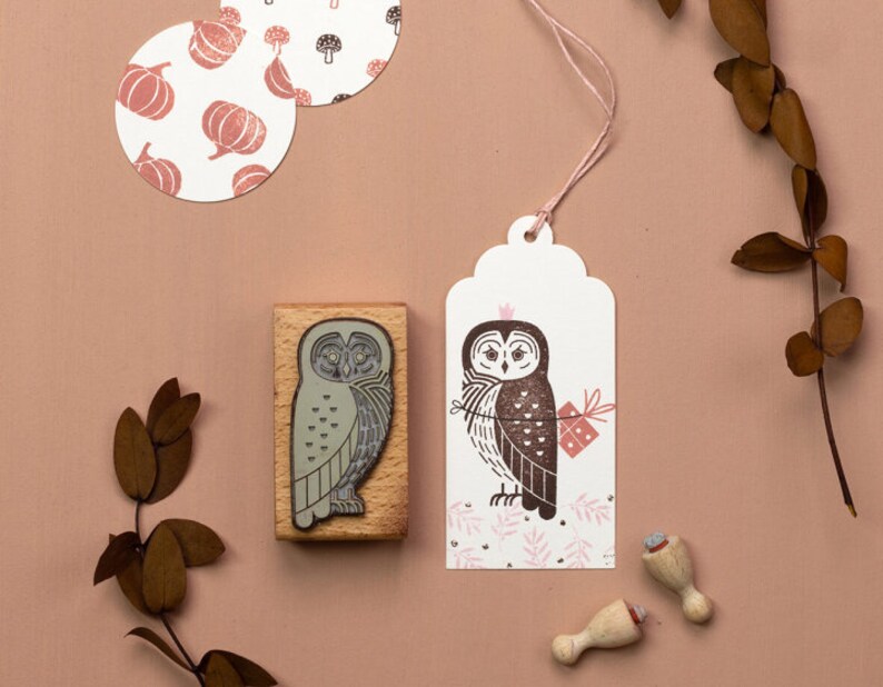 Stamp Waldkauz Tawny Owl image 4