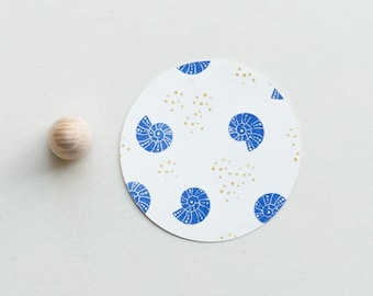 Stamp | Muschel Punkte | Shell dots