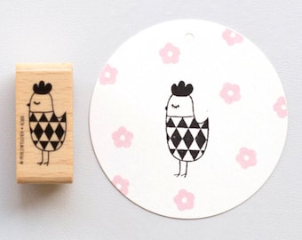 Stamp | Huhn Schick | Chicken chic