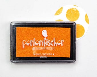 Almohadilla de tinta | Naranja grande