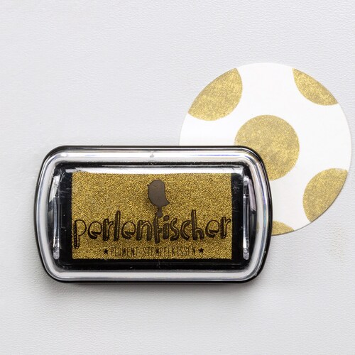 Ink Pad Gold Etsy