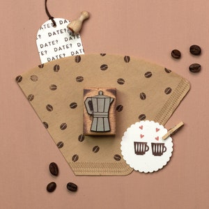 Stamp Coffee bean image 4