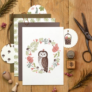 Stamp Waldkauz Tawny Owl image 3