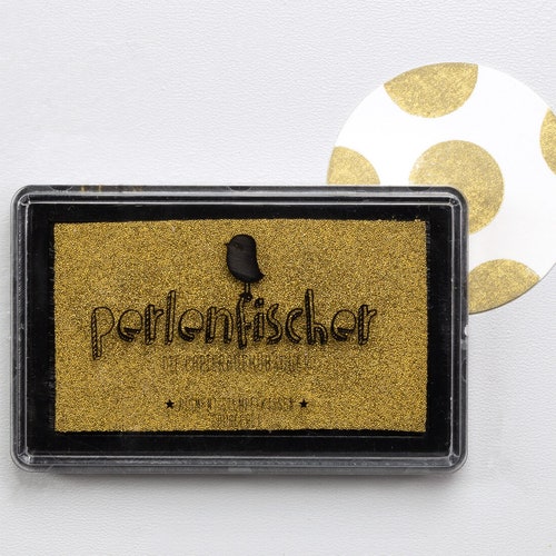 Delicata Ink Pad Gold Ink Pad Wrapping Paper Christmas Etsy