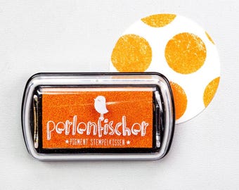 Almohadilla de tinta | Mini naranja