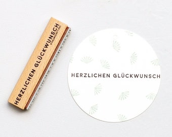 Stempel | Herzlichen Glückwunsch 2