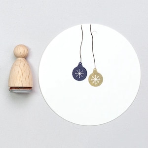 Francobollo / Kugel Flocke / Bauble Flake