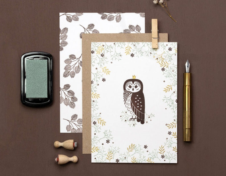 Stamp Waldkauz Tawny Owl image 2