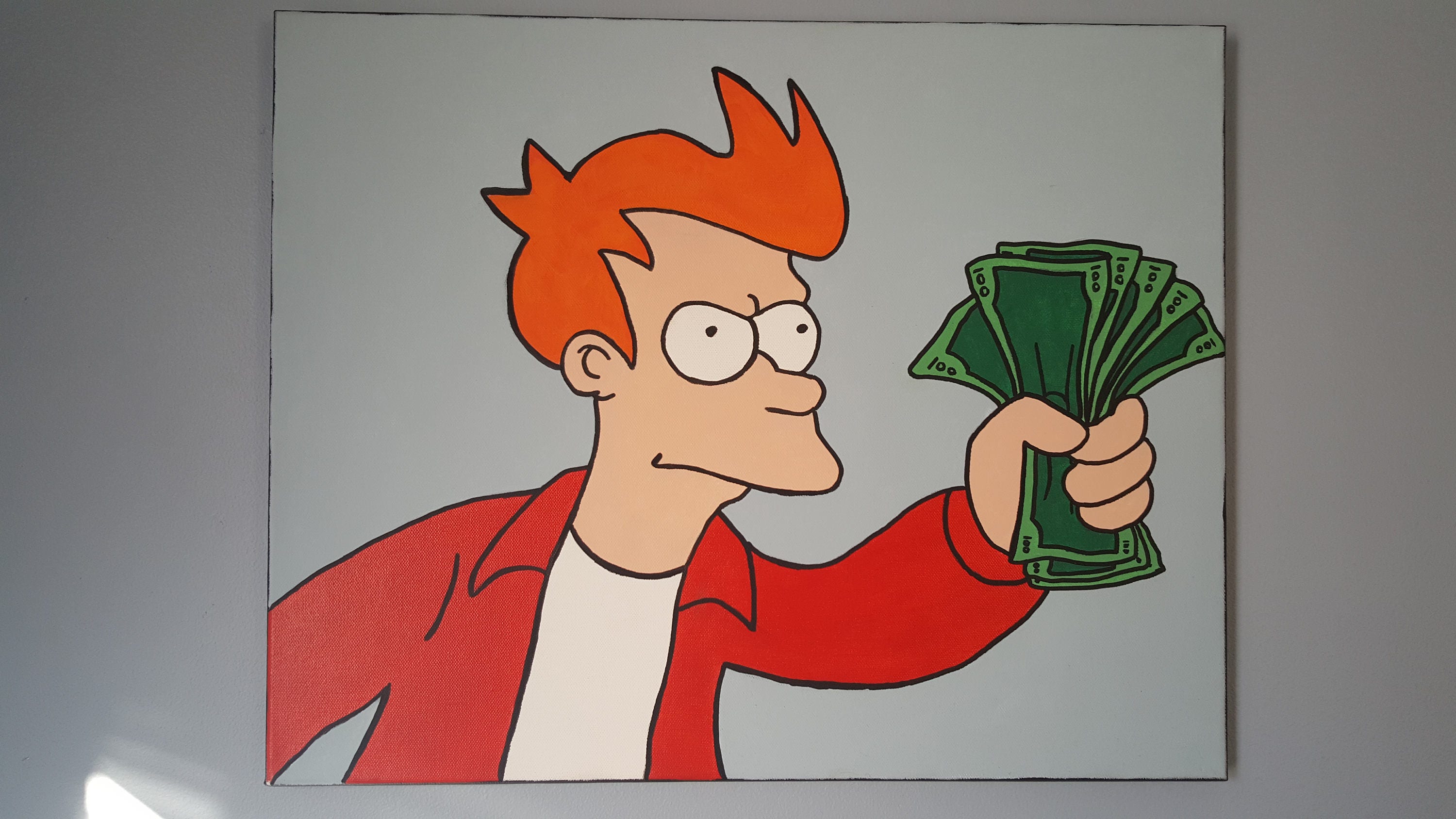 Futurama Fry Shut Up And Take My Money 16x Etsy Futurama Fry Shut Up And Take My Money 16x Etsy