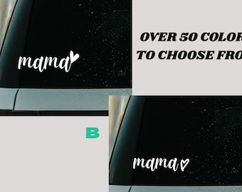 mama Vinyl Decal for Car, Tumbler, Laptop, waterproof
