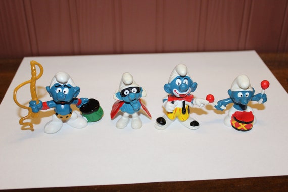 smurf figurines