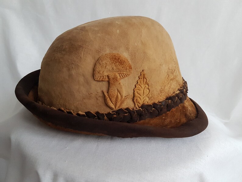 Amadou Hat Mushroom Decoration Morel Fly Agaric Amanita Etsy