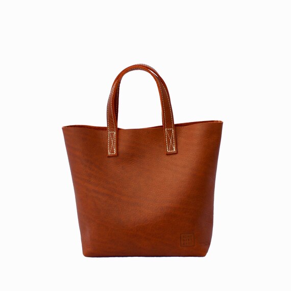 leather tote bag etsy