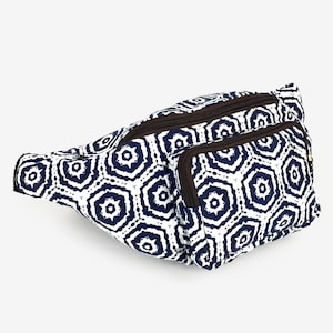 Festival Fanny Pack - Unisex, Native Hip bag, Vegan Belt Bag, Hippie Waist Purse, Utility belt, Canvas Bum bag, Ethnic tribal crossbody bag