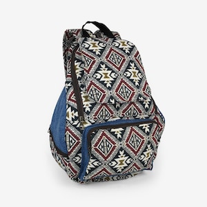 Woven Aztec Rucksack: Ethnic Hippie Daypack