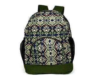Tribal Backpack Boho Aztec Southwestern Pattern Hippie Style  display picture 2