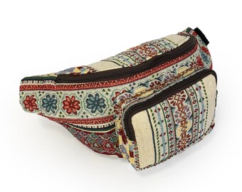 COLORATO OM spalla Fionda Borsa Di Cotone Tradizionale Festival Boho Etnico Hippie