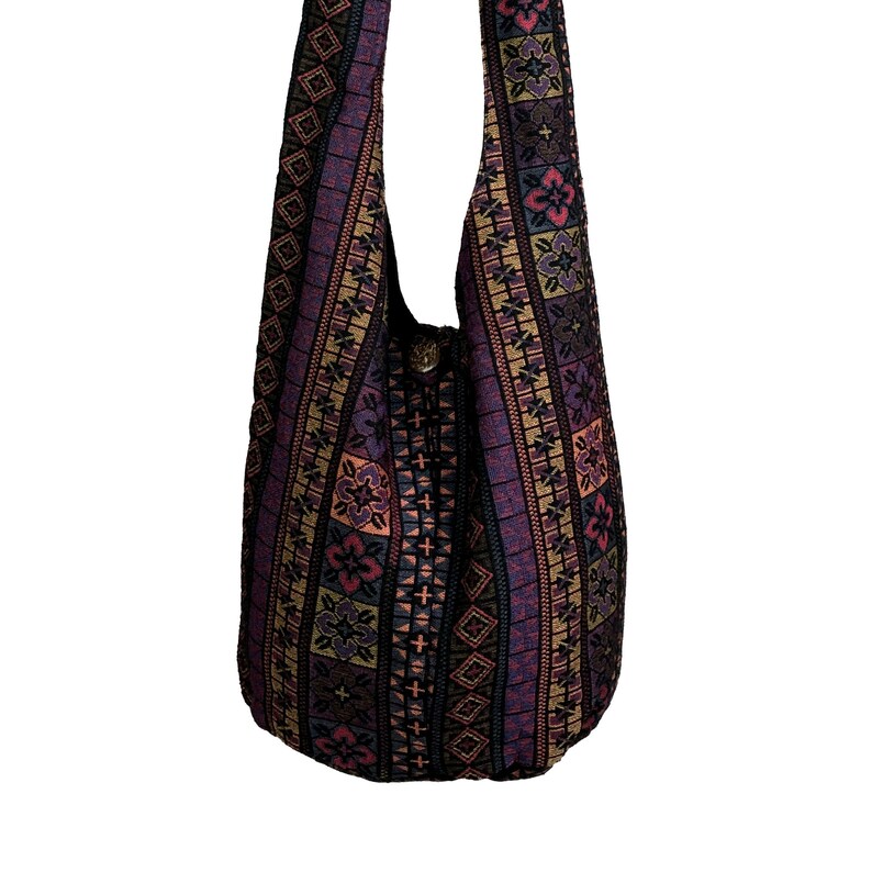 Womens Hippie Crossbody Bag Hobo Hand Woven Shoulder Bag Etsy