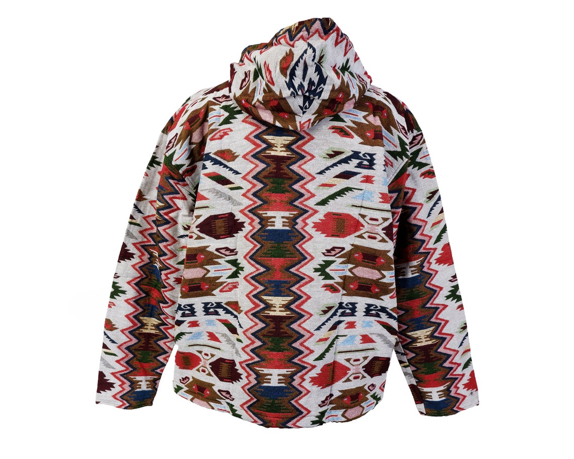 hippie zip up hoodie