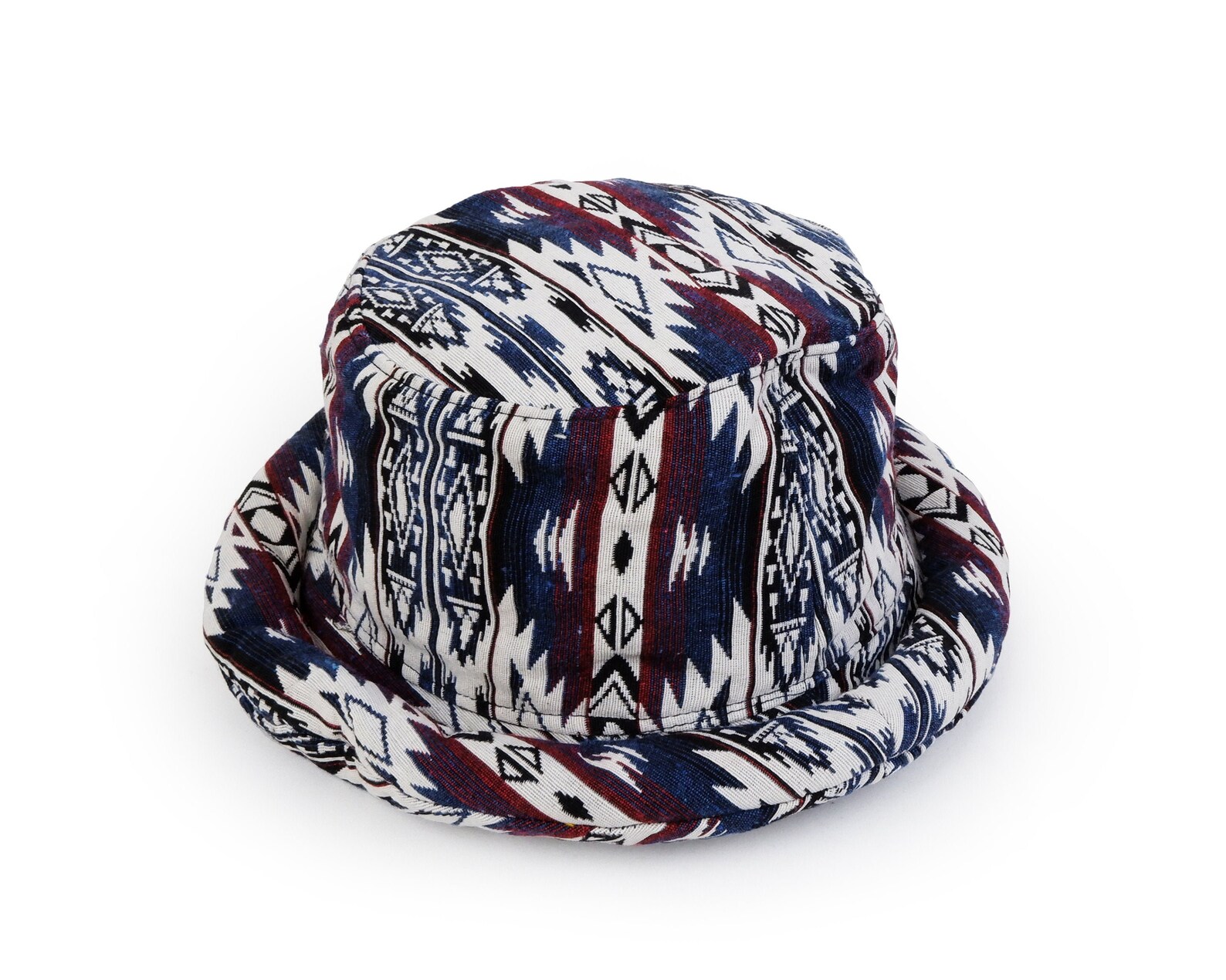 Hippie Bucket Hat for Men Women Woven Cotton Fabric hat Pork Etsy