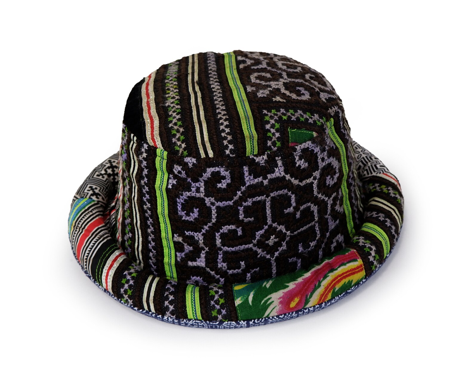 Mens Hippie Bucket Hat Upcycled Bucket Hat Vintage Fabric Etsy UK