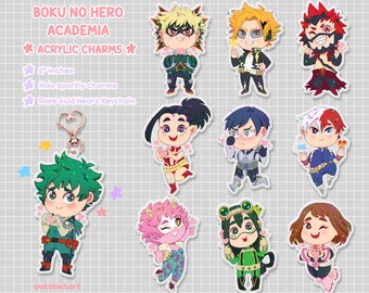 Iida Uraraka Aizawa Kirishima Mina My Hero Academia Boku no Hero Academia Kandi Bracelets: Bakugou Midoriya Todoroki Kaminari