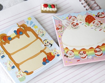 Animal Crossing- Marshal and Dom 4x4in. Memo Pad/ Note Pad