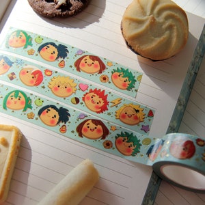 Heroes Cookie Gold Foil Washi Tape