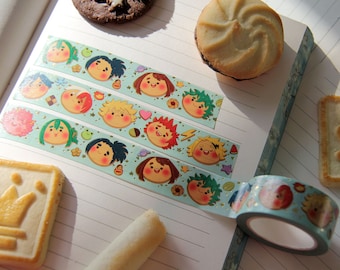 Heroes Cookie Gold Foil Washi Tape