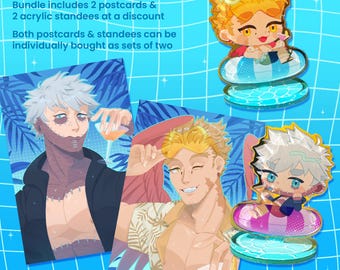 PRE-ORDER | Summer DBHKS Postcards & Acrylic Standees