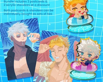 Summer DBHKS Postcards & Acrylic Standees