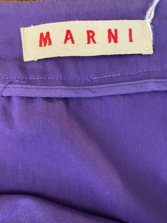XS | MARNI - Y2K Purple Tulip Skirt - image 7