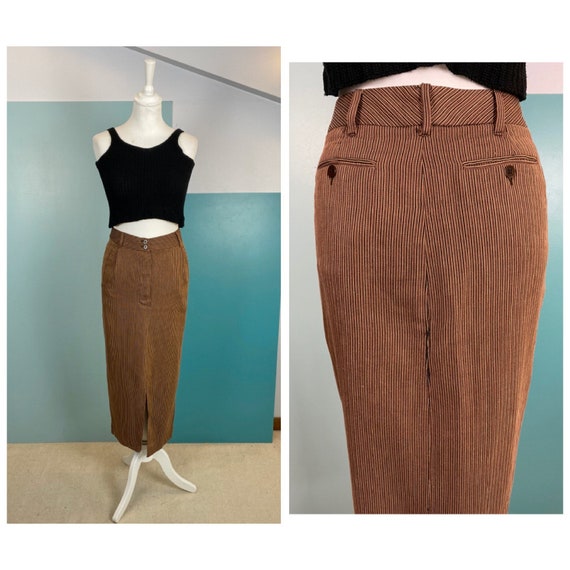 ROMEO GIGLI - 90s Romeo Gigli Cotton Midi Pencil S
