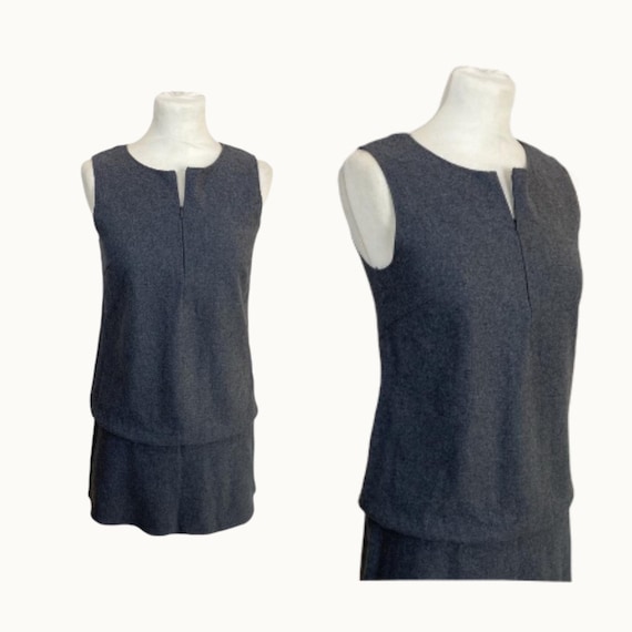 MIU MIU - 90s Wool Mini Dress - Size XS