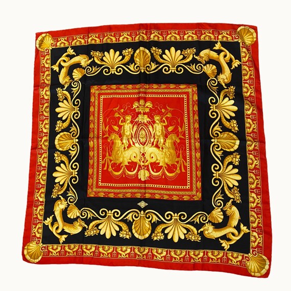 VERSACE - 90s Atelier Versace Silk Scarf