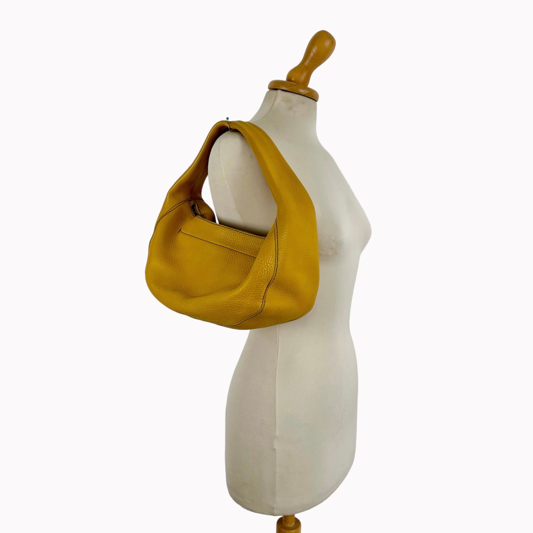 MIU MIU Y2K Leather Soft Shoulder Bag - Etsy