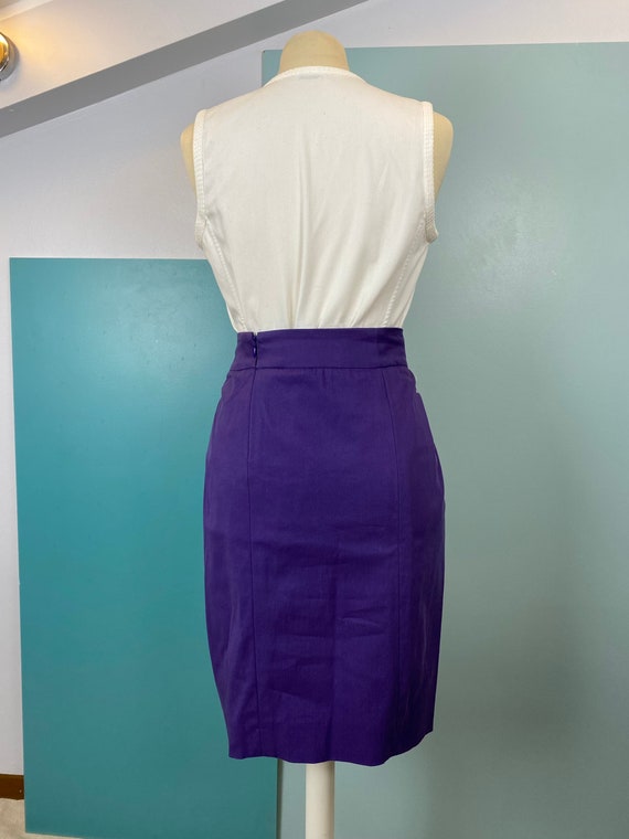 XS | MARNI - Y2K Purple Tulip Skirt - image 6