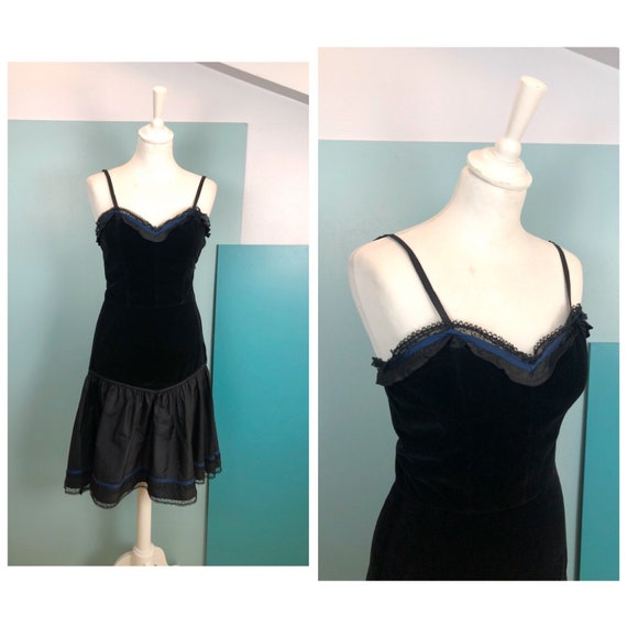 versace velvet dress