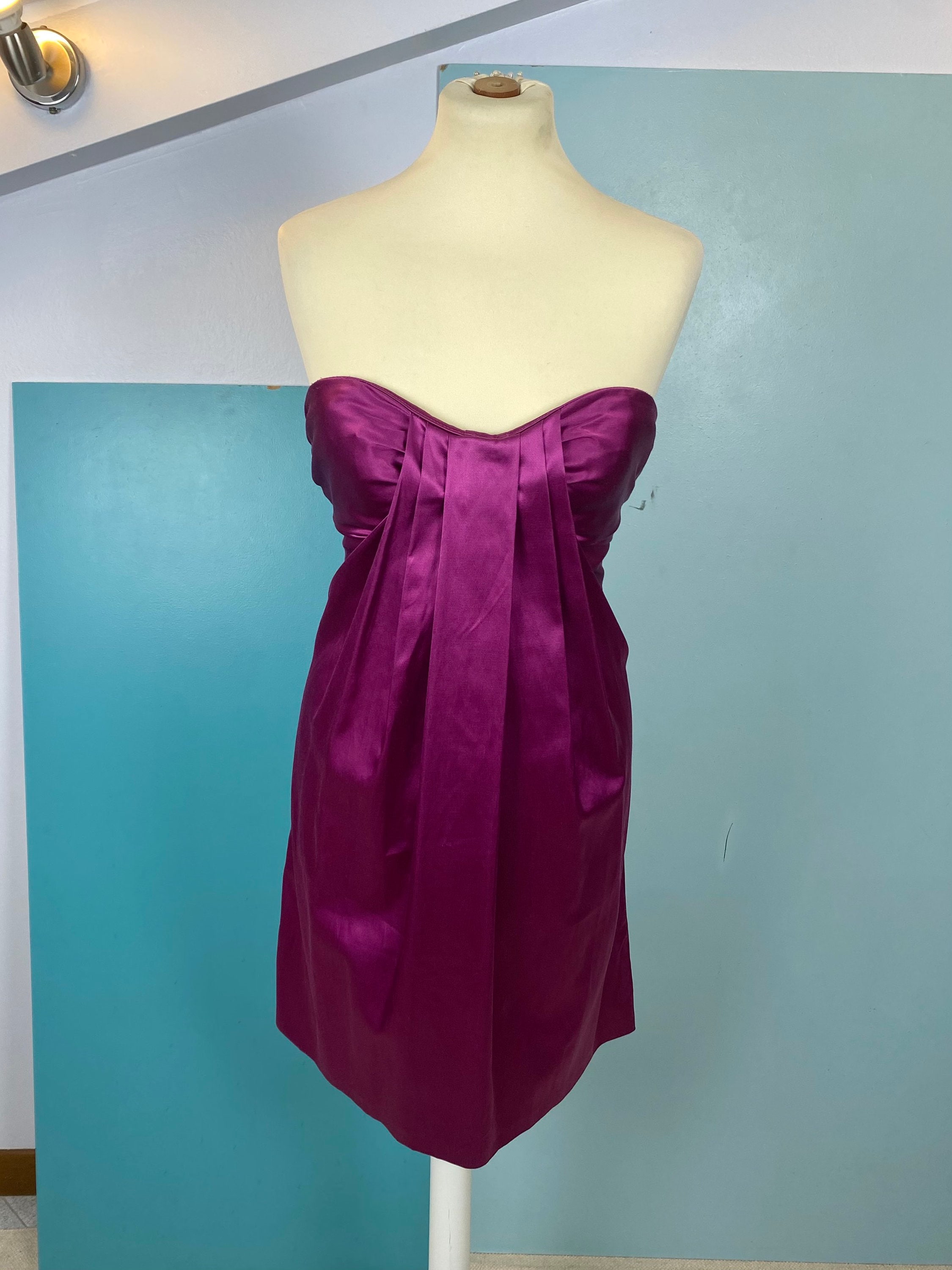 XXS / PINKO Y2K Mini Abito Fucsia | Etsy Italia