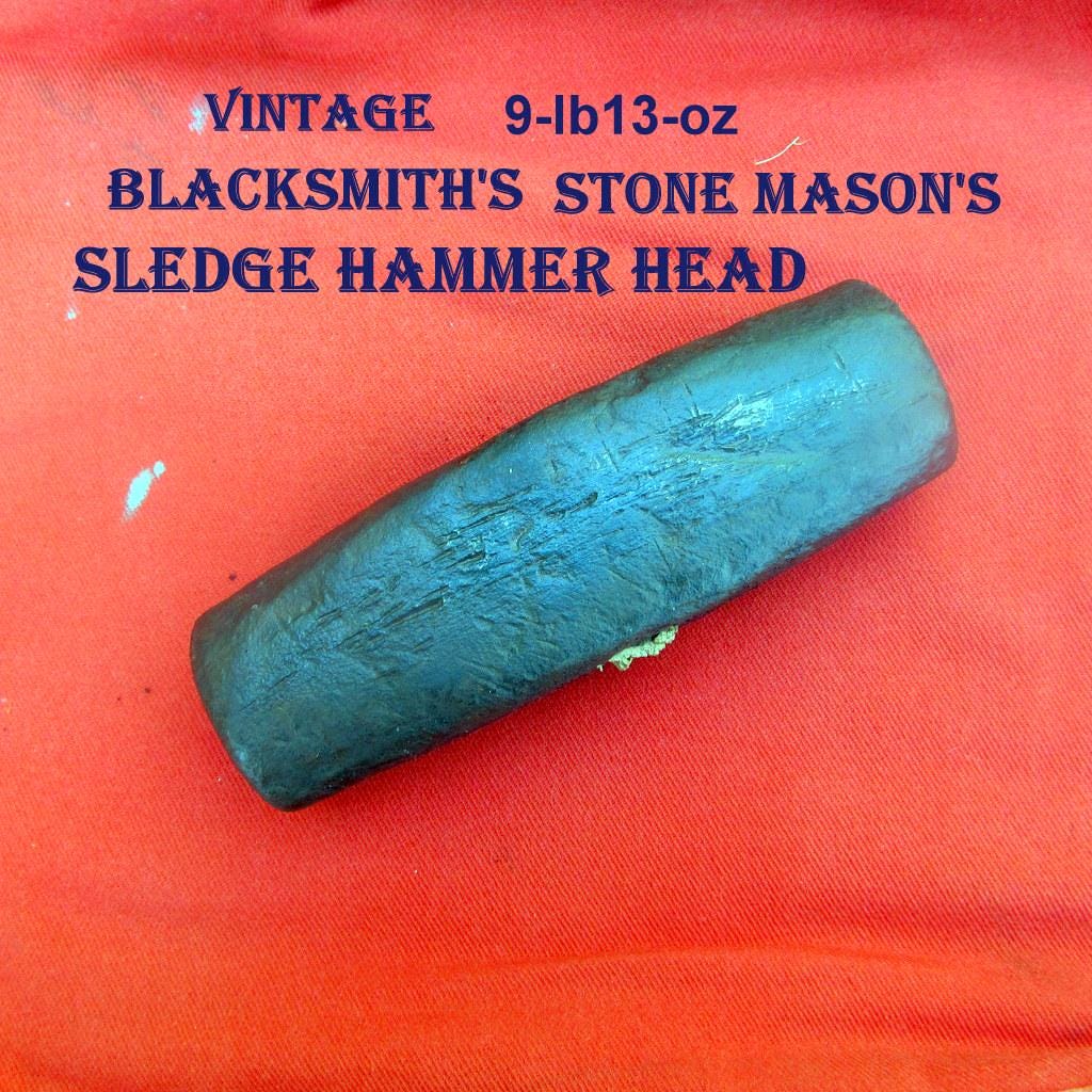 Sledge Hammer Head Vintage - Etsy