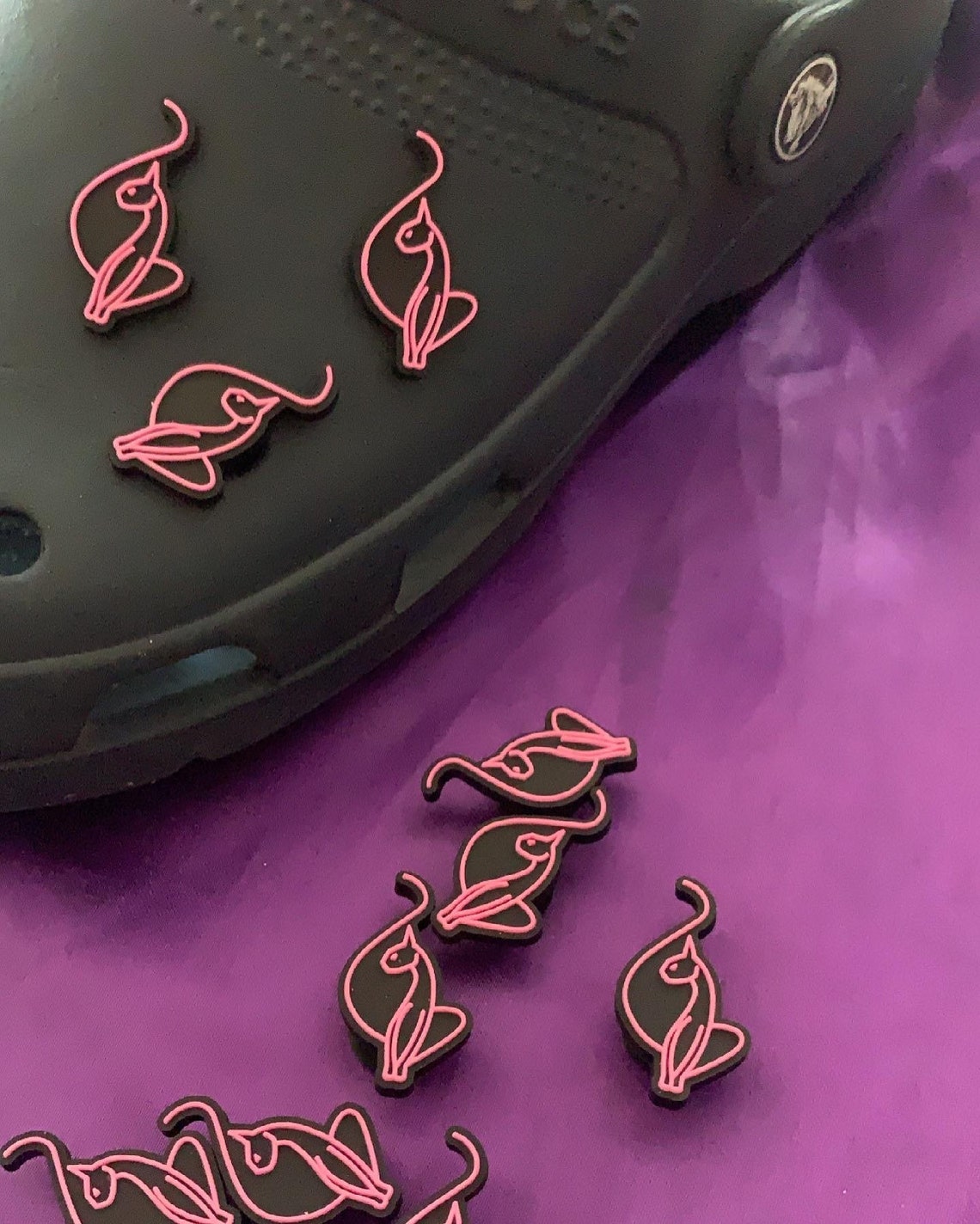 cat croc charms