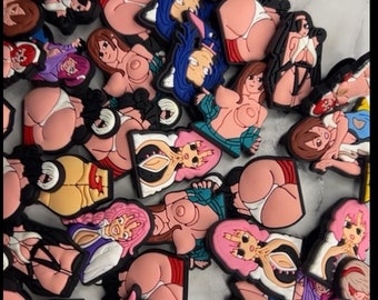 Anime Croc Charm